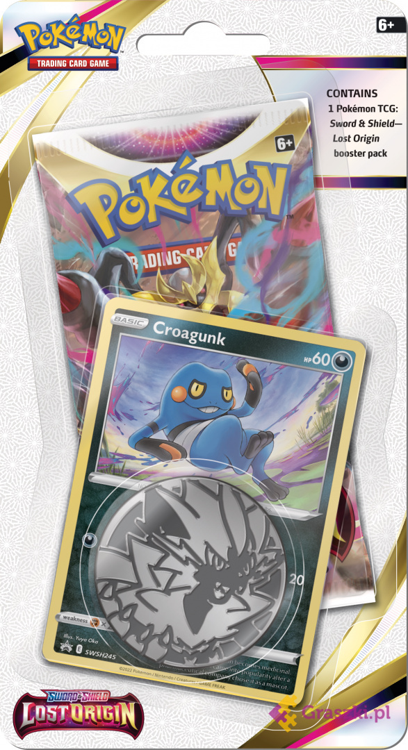 Pokémon TCG: Sword & Shield - Lost Origin - Checklane Blister Croagunk
